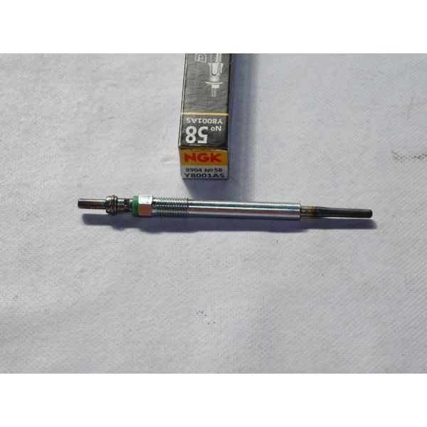 Lot 2 bougies préchauffe NGK Y8001AS 8904 pour citroen C3 C4 dont picasso C5 C8 jumpy jumper berlingo 2 II DS3 DS4 DS5 fiat scud