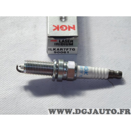 Lot 5 bougies allumage iridium NGK ILKAR7F7G 90061 pour renault kangoo 2 II megane 3 4 III IV scenic 3 III clio 4 IV captur kadj