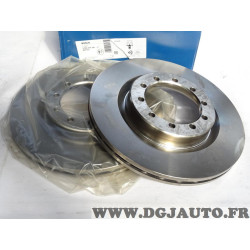 Paire disques de frein avant ventilé 290mm diametre Bosch BD1193 0986479343 pour renault master pro mascott 