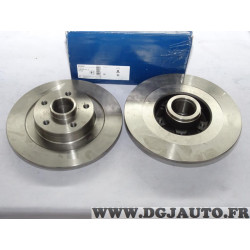 Jeu 2 disques de frein arriere plein 300mm diametre Bosch BD1466 0986479446 pour renault laguna 3 III latitude