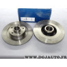 Jeu 2 disques de frein arriere plein 300mm diametre Bosch BD1466 0986479446 pour renault laguna 3 III latitude