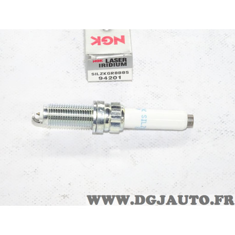 Lot 2 bougies allumage iridium NGK SILZKGR8B8S 94201 pour BMW serie 1 2 3 4 5 6 X1 X2 X3 X4 F20 F21 F22 F23 F30 F31 F32 F33 F34