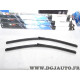 Jeu 2 balais essuie glace souple 575mm + 530mm aerotwin Bosch A697S 3397007697 pour porsche 718 911 cayman boxster 