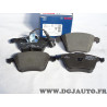 Jeu 4 plaquettes de frein avant montage teves Bosch BP1471 0986494550 pour audi A3 seat leon 2 II skoda superb 2 II volkswagen g