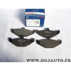 Jeu 4 plaquettes de frein arriere montage brembo Bosch BP597 0986461148 pour renault 21 R21 laguna 1 safrane espace 3 III