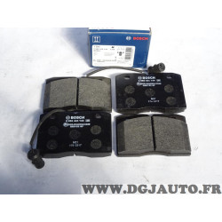 Jeu 4 plaquettes de frein avant montage brembo Bosch BP062 0986424144 pour iveco daily 2 II