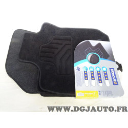 Jeu 4 tapis de sol sur mesure avant + arriere Norauto 2195617 pour dacia logan break partir de 06/2005