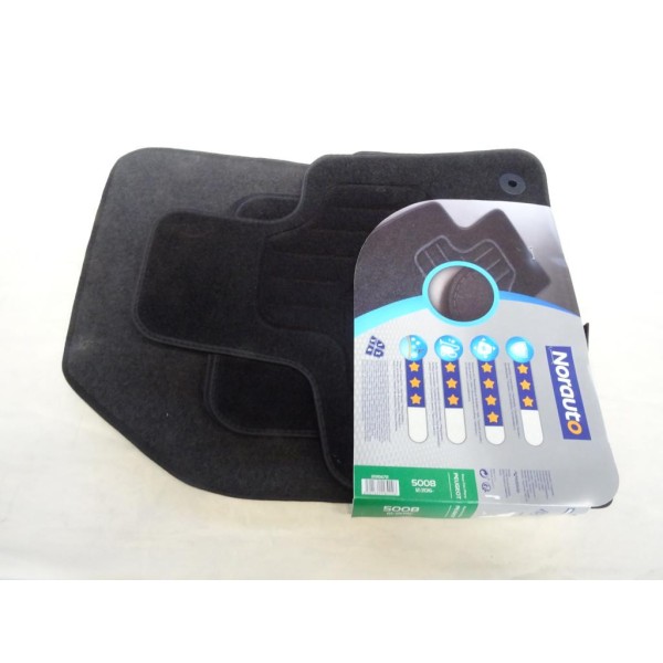 Jeu 4 tapis de sol sur mesure avant + arriere Norauto 2195672 pour peugeot 5008 partir de 12/2016 