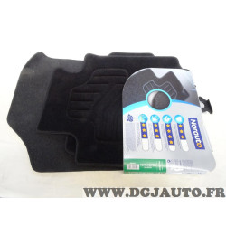 Jeu 4 tapis de sol sur mesure avant + arriere Norauto 2195657 pour peugeot 107 citroen C1 toyota aygo partir de 06/2005