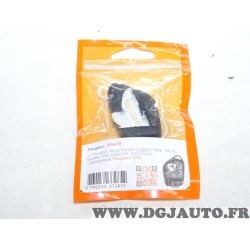 Coque clé télécommande avec 1 bouton avec lame à tailler Clé auto PSA18 pour peugeot 406