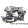 Kit pieds fixation barre de toit Klaxcar N°11 pour alfa romeo giulietta ford mondeo 3 III renault megane 3 III dont break skoda