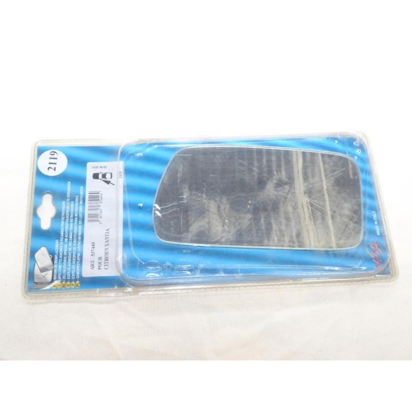 Vitre miroir glace retroviseur avant gauche MAD 2119 537449 pour citroen xantia de 1997 à 2002 