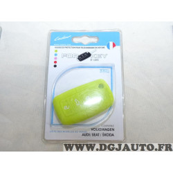 Housse coque de clé télécommande version 3 boutons Cadox 790011V S-VW302S pour audi volkswagen seat skoda