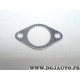 Joint pipe tube tuyau echappement Bosal 256645 pour audi A3 fiat 500 idea panda punto 2 II stilo ford escort 5 6 V VI scorpio 1 