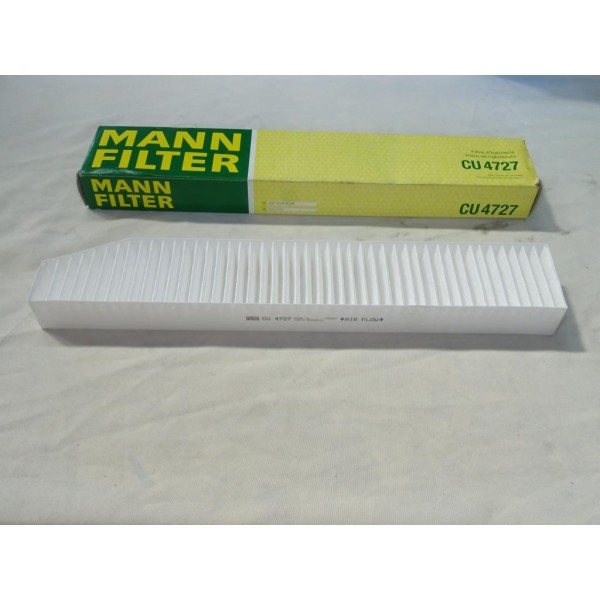 Filtre d'habitacle interieur Mann filter CU4727 pour jeep grand cherokee commander 