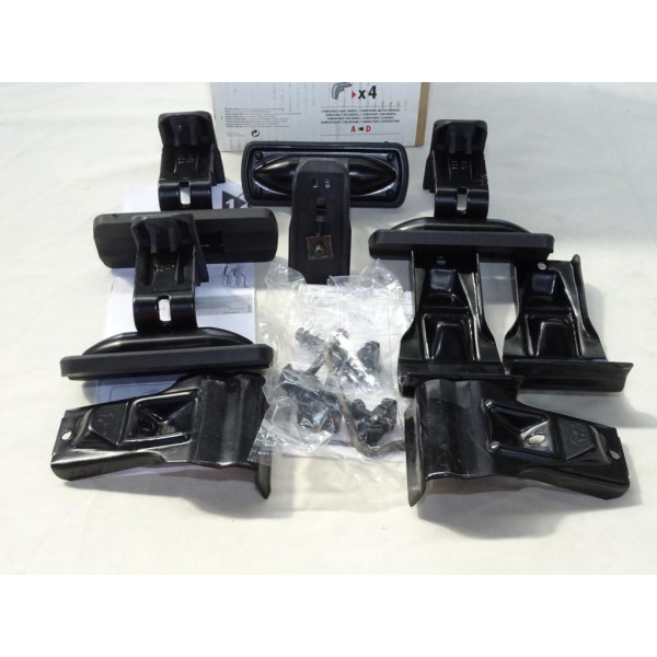 Kit pieds fixation barre de toit Klaxcar N°26 pour renault megane scenic 1 de 1996 à 2003 