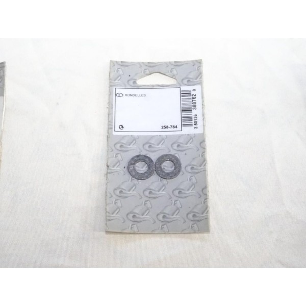 Pack 2 rondelles fixation tube tuyau echappement Bosal 258784 pour divers véhicules fiat alfa romeo lancia citroen peugeot merce