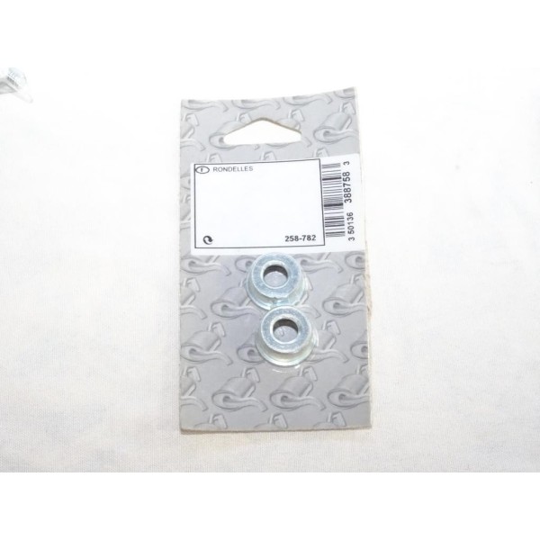 Lot 2 bagues fixation ressort tuyau echappement Bosal 258782 pour citroen AX BX C2 C3 C15 berlingo jumper jumpy saxo xantia XM x