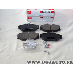 Jeu 4 plaquettes de frein avant montage lucas Ferodo FDB1420 pour renault laguna 1 megane 1 dont scenic safrane clio 2 II