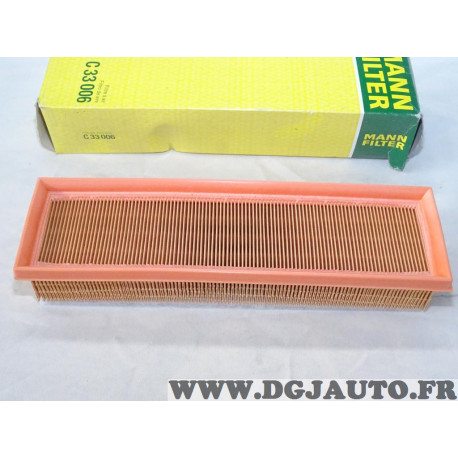 Filtre à air Mann filter C33006 dacia lodgy logan sandero 1.4 et 1.6 essence 