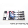 Blister 4 bougies allumage super 4 Bosch YR78X 0242132801 524 pour alfa romeo mito BMW serie 3 5 6 M1 E24 E26 E28 E30 E34 chevro