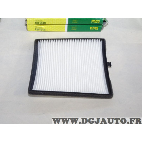 Filtre habitacle interieur Mann filter CU1910 pour hyundai i10 kia picanto 