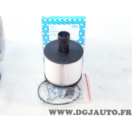 Filtre à carburant gazoil Purflux C826 pour renault captur clio 4 IV kangoo 2 II dacia dokker duster lodgy logan sandero nissan 