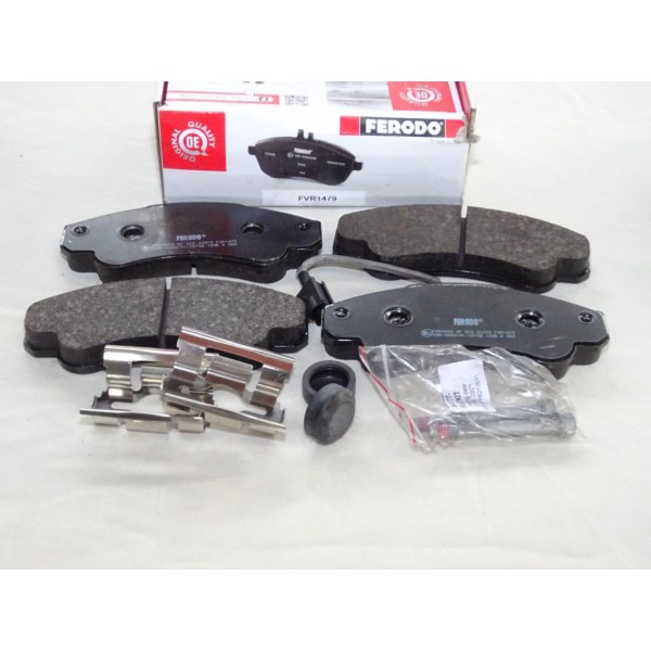 Jeu 4 plaquettes de frein avant montage brembo Ferodo FVR1479 pour citroen jumper fiat ducato 1 2 I II peugeot boxer partir de 1