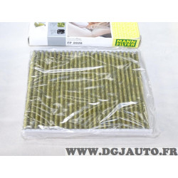 Filtre habitacle interieur Mann filter FP2026 pour fiat 500 panda 2 II ford ka 2 II lancia ypsilon 