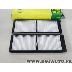 Paire filtres habitacle interieur Mann filter CU23001-2 pour mazda 2 DE DH