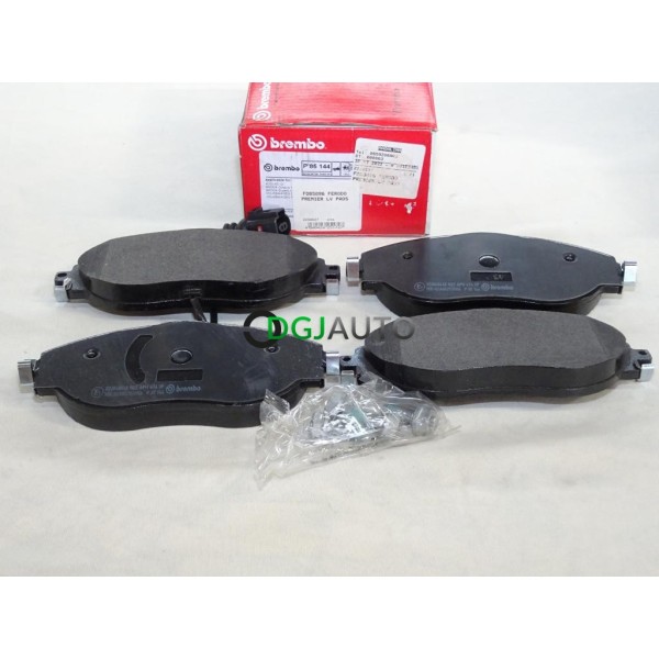 Jeu 4 plaquettes de frein avant montage lucas Brembo P85144 pour audi A3 Q2 Q3 cupra formentor seat leon 3 4 III IV ateca tarrac