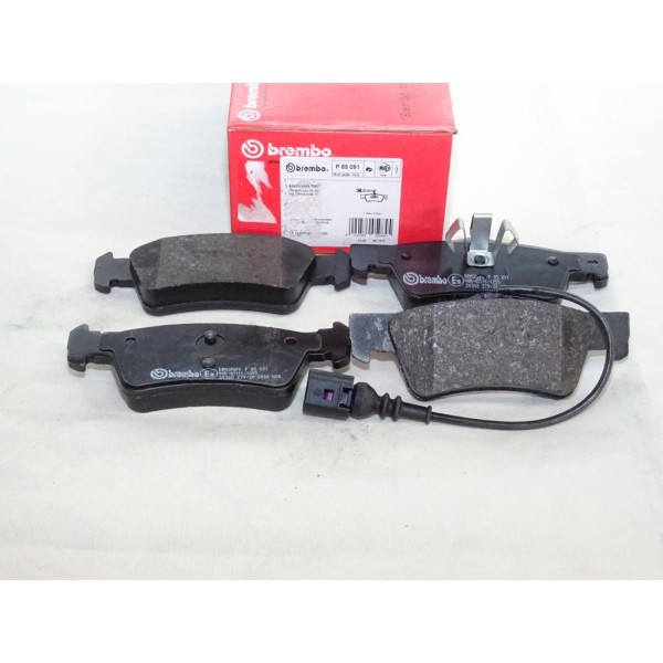 Jeu 4 plaquettes de frein arriere montage teves Brembo P85091 pour volkswagen transporter T5 