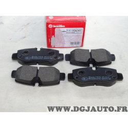 Jeu 4 plaquettes de frein arriere montage brembo Brembo P50126 pour mercedes classe V vito marco polo EQV W447