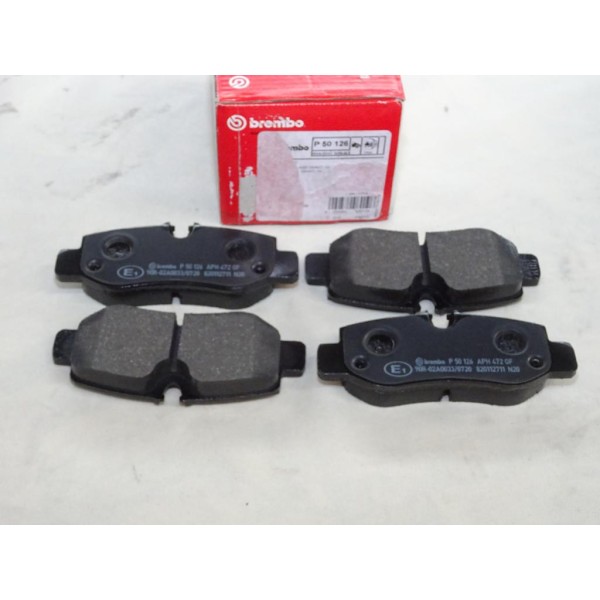 Jeu 4 plaquettes de frein arriere montage brembo Brembo P50126 pour mercedes classe V vito marco polo EQV W447 
