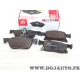 Jeu 4 plaquettes de frein avant montage teves Ferodo FDB4933 pour opel astra K