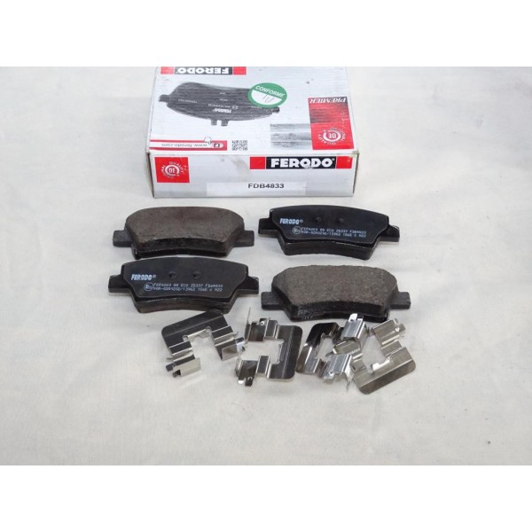 Jeu 4 plaquettes de frein arriere montage akebono Ferodo FDB4833 pour hyundai sonata grandeur accent velosteri20 i30 i40 elantra