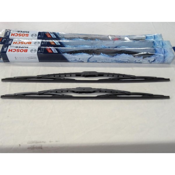 Paire balais essuie glace standard 700 + 650mm Bosch 198P 3397010434 pour ford galaxy seat alhambra volkswagen sharan 