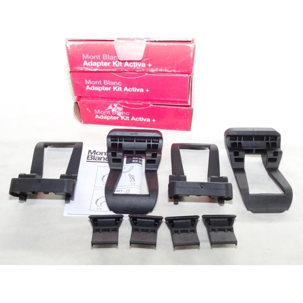 Kit semelles adaptateur pieds barres de toit Activa 01+ Mont Blanc 331540 
