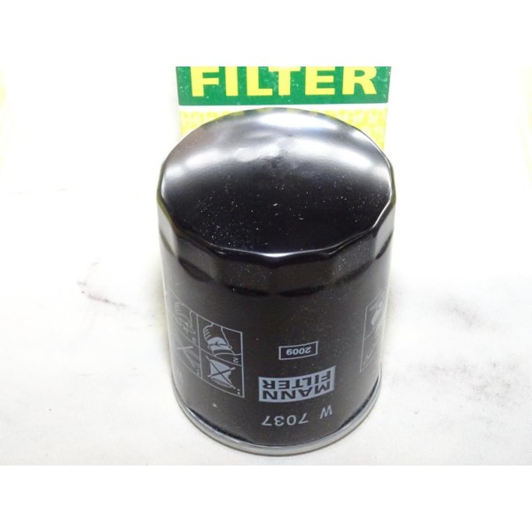 Filtre à huile Mann filter W7037 pour subaru outback 3 4 III IV impreza 3 III legacy 4 5 IV V XV forester 4 IV 2.0D 2.0 D diesel