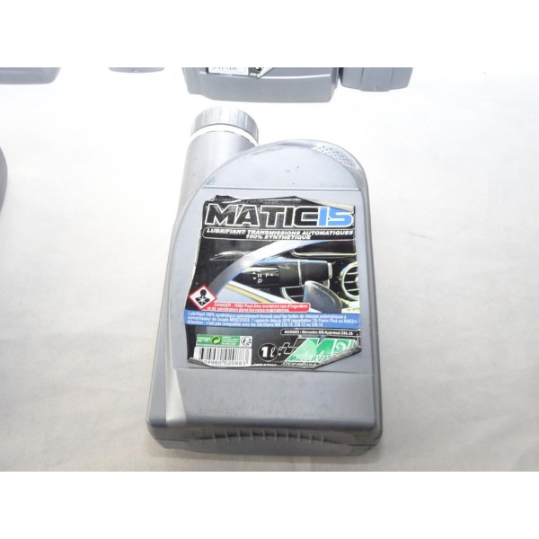 1 Bidon huile transmission 1 litre 1L boite de vitesses automatique convertisseur de couple Minerva MATIC15 pour mercedes 7 rapp