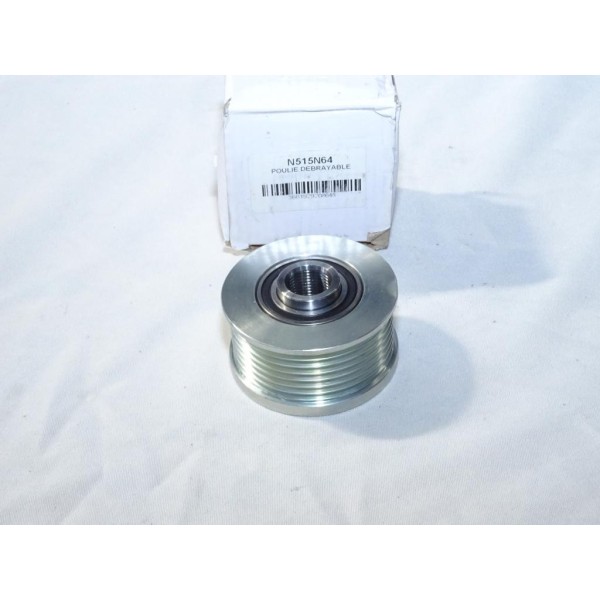 Poulie libre alternateur NPS N515N64 pour nissan pathfinder R51 navara NP300 D40 D22 cabstar F24 murano Z51 2.5 DCI diesel 28.11