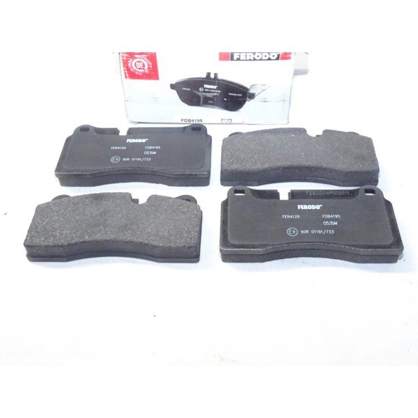 Jeu 4 plaquettes de frein arriere montage brembo Ferodo FDB4195 pour audi Q7 R8 