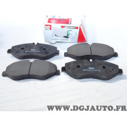 Jeu 4 plaquettes de frein avant montage Brembo Ferodo FVR4375 pour mercedes vito W447