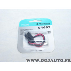 Cable enceinte tweeter haut parleur Phonocar 04697 pour peugeot 206 fiat croma 2 II scudo 2 II 