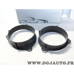 Jeu 2 supports fixation enceinte haut parleur 165mm avant Phonocar 03943 pour renault kangoo mercedes citan partir de 2013