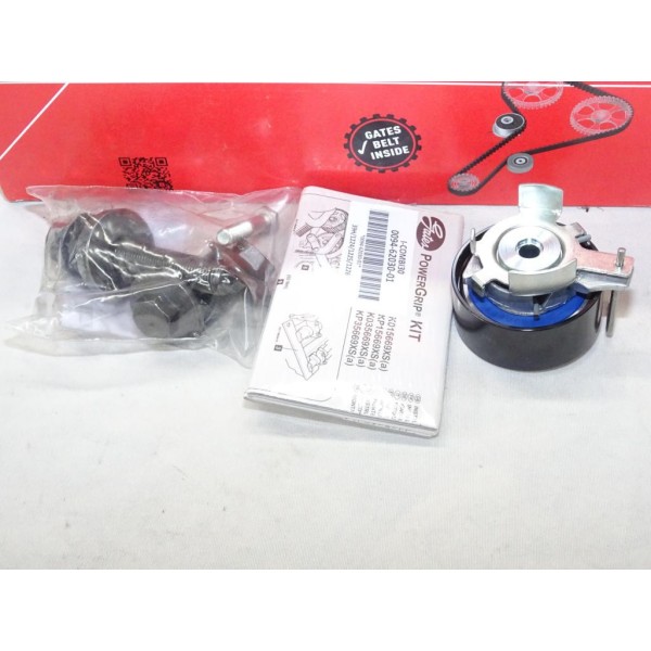 Galet tendeur courroie distribution (non incluse) Gates K015669XS pour ford fiesta 5 6 V VI mondeo 4 IV focus 2 3 II III C-max c