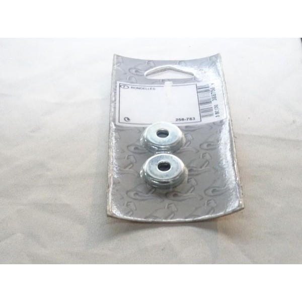 Pack 2 coupelles ressort fixation tuyau tube echappement bosal 258-783 pour citroen AX BX C2 C3 C4 C15 C25 jumper xantia XM ZX b