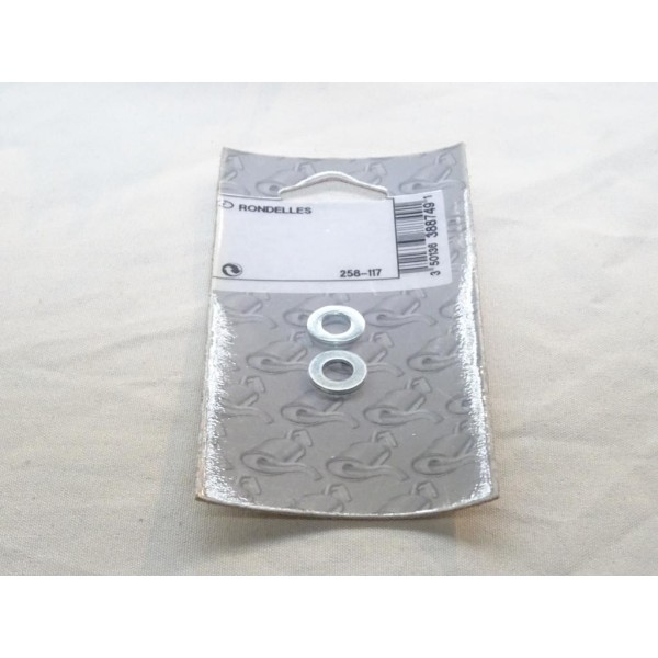 Pack 2 rondelles collier serrage fixation tube tuyau silencieux echappement Bosal 258117 pour divers véhicules fiat alfa romeo l