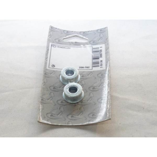 Lot 2 bagues fixation ressort tuyau echappement Bosal 258-782 pour citroen AX BX C2 C3 C15 berlingo jumper jumpy saxo xantia XM 
