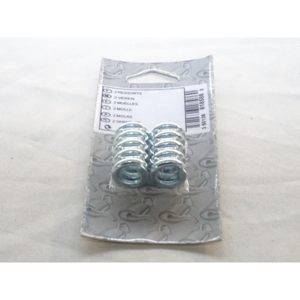 Blister 2 ressorts fixation tuyau tube silencieux echappement Bosal 251-932 pour citroen berlingo jumpy jumper xantia XM ZX xsar